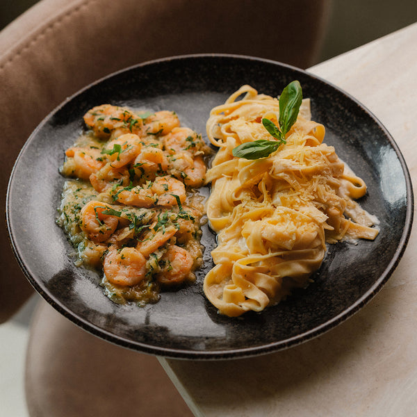 Camarones con Salsa