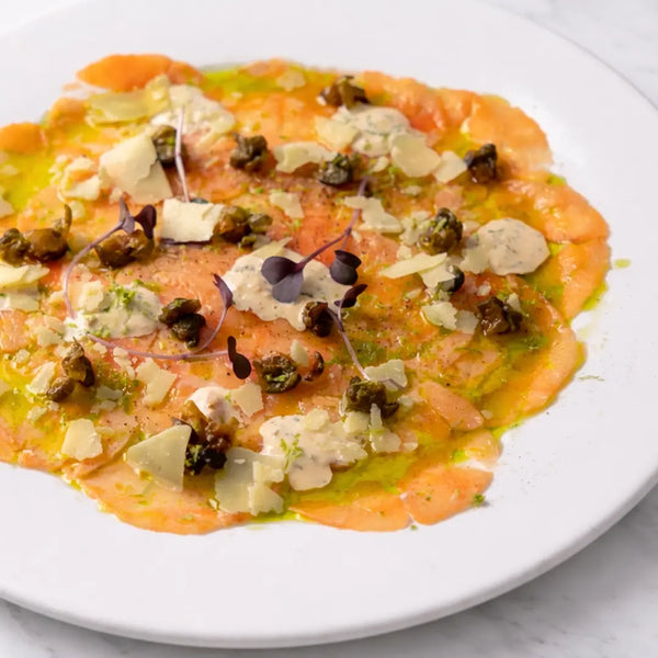 Carpaccio de Salmón al Limone