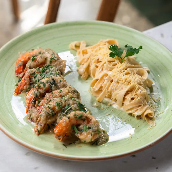 Langostinos con Salsa