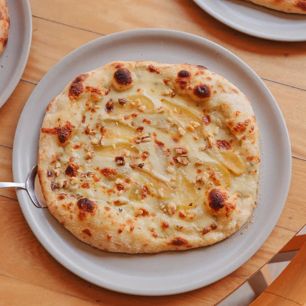 Pera y queso azul