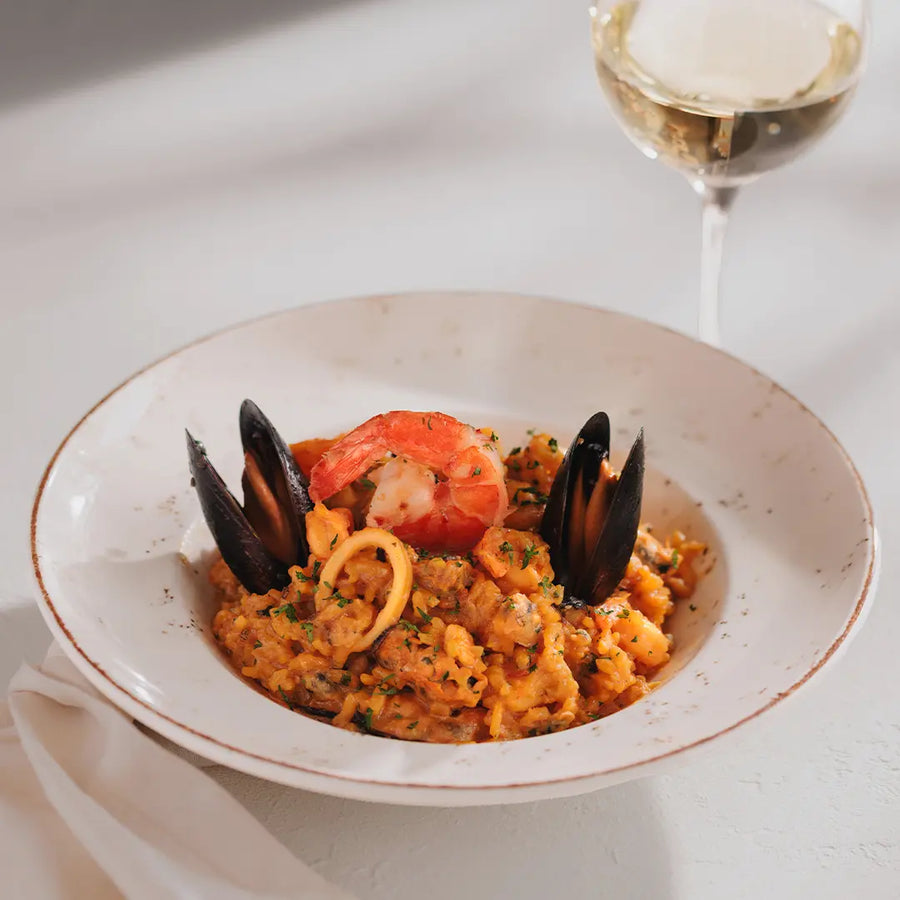 Risotto de mariscos