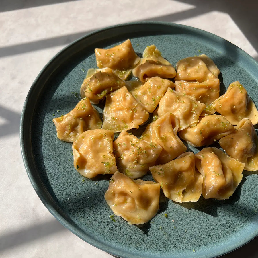 Tortelli de Salmón