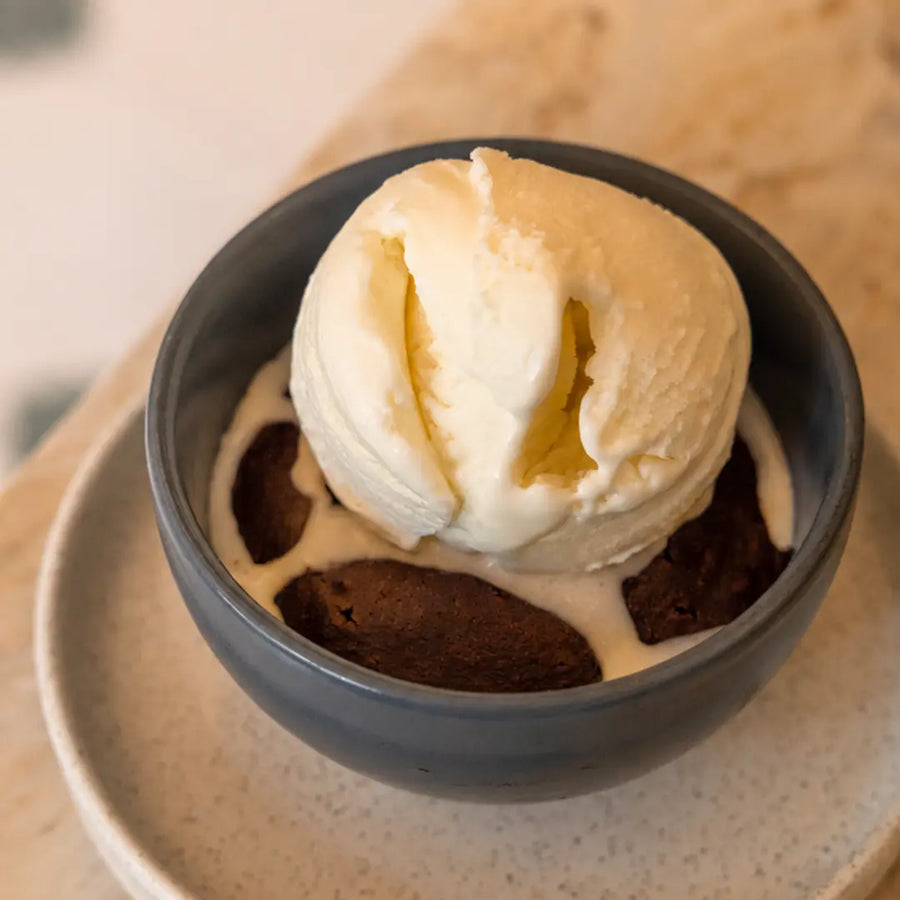 Volcán de chocolate